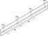 Záv. profil, Mont. systém pro panely Eilox,Pre ľahkú montáž stenových obkladov 783.53.001, dl:2000 m