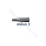 Hrot imbus 3mm na konfirmáty 5x50