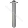 Stol.noha 60x60/710/R, inox