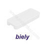 Klzák plastový nastrelovací, biely ( 1bal-200ks)