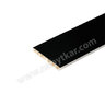Lišta coklová na R5 H-100, 4m, čierna lesklá