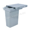 Kôš na odpadky KR435, 1x35l sivý,do evobox hĺbka 500 mm, šírka korpusu 400 mm /Irone