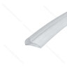 Zasklievací profil B07 transparent. do vitrín na MDF dvierka