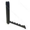Náb.vešiak sklopný 140x16/ 128 mm, 10 kg , čierny mat.
