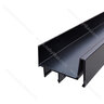 Gripless - Zvislý profil jednostranný S160/01 čierny matný RAL 9005  2,7 m model 2023